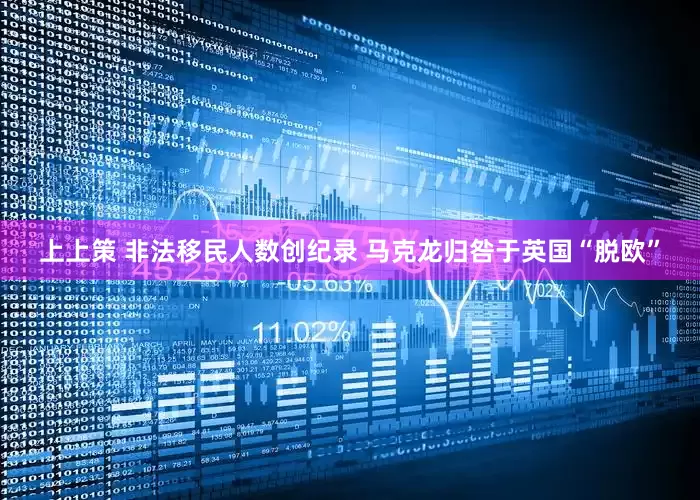 上上策 非法移民人数创纪录 马克龙归咎于英国“脱欧”
