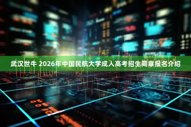 武汉世牛 2026年中国民航大学成人高考招生简章报名介绍